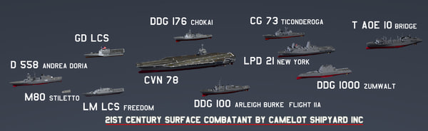 dd x boat navy ship 3d model - US Navy DDG-1000 Zumwalt Class Destroyer C4D... by Camelot Inc
